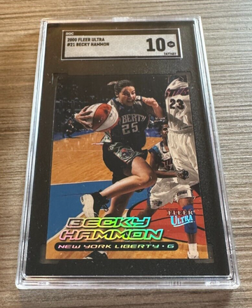 2000 Fleer Ultra Becky Hammon #21 SGC 10 Gem Mint Rookie Card RC