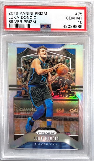 Luka Doncic 2019 Panini Prizm Silver PSA 10