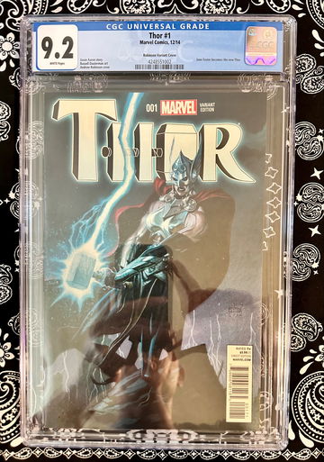 Thor # 1 (Dec. 2014) Robinson Variant Cover CGC 9.2