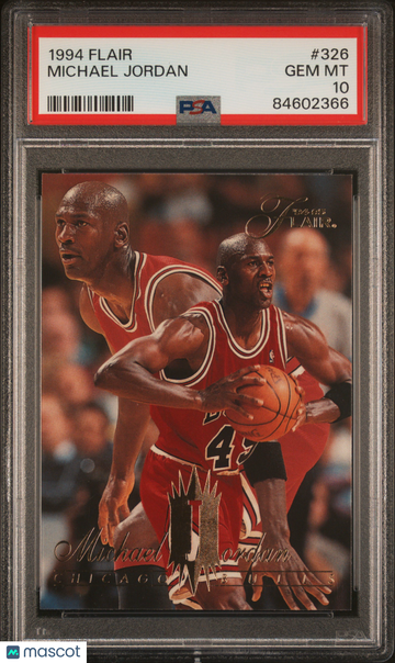 1994 Flair Michael Jordan #326 PSA 10