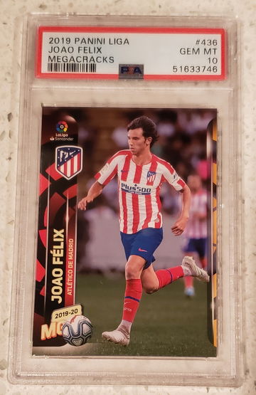 2019 Panini Liga Megacracks Joao Felix PSA 10