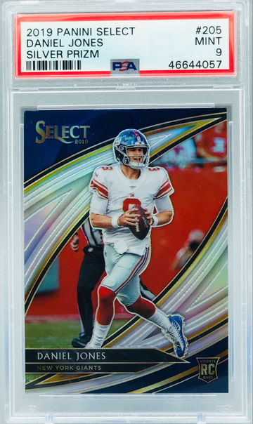 Daniel Jones 2019 Select Field Level Silver PSA 9