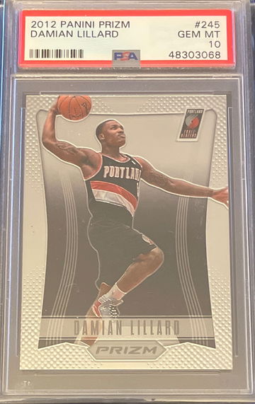 2012 Prizm Damian Lillard