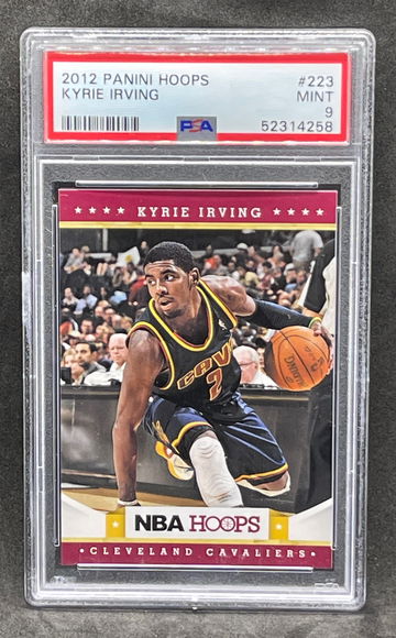 2012 NBA Hoops Kyrie Irving PSA 9 rookie RC
