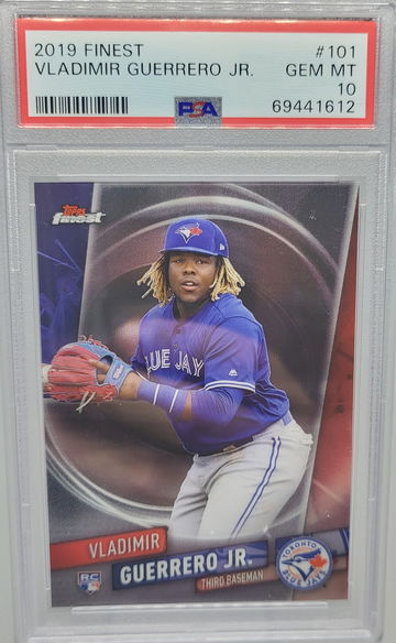 2019 Finest #101 Vladimir Guerrero Jr RC PSA 10