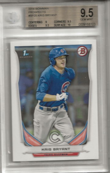 Kris Bryant Cubs Rookie RC