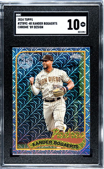 2024 Topps Chrome '89 Design Xander Bogaerts #2T89C-40 SGC 10