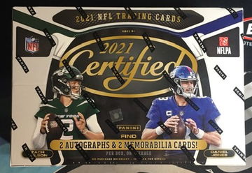 2021 Panini Certified Football Hobby Box