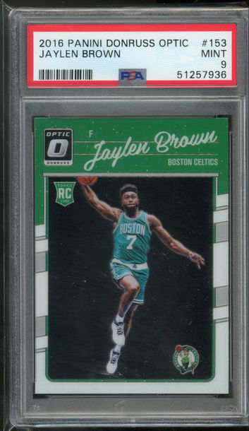 2016 Optic Jaylen Brown PSA 9 