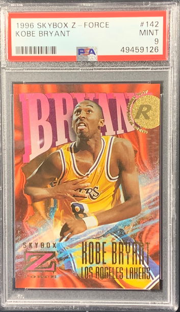 1996 Skybox Z-Force Kobe Bryant PSA 9