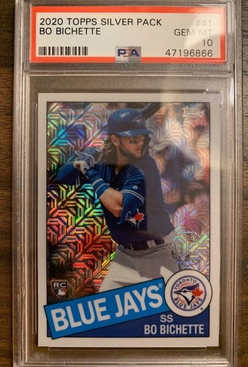 PSA 10 2020 Topps Silver Pack Bo Bichette #41 RC