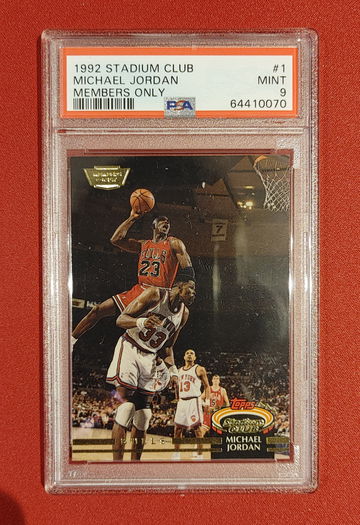 1992 Stadium Club Members Only Michael Chicago Bulls Jordan /10000