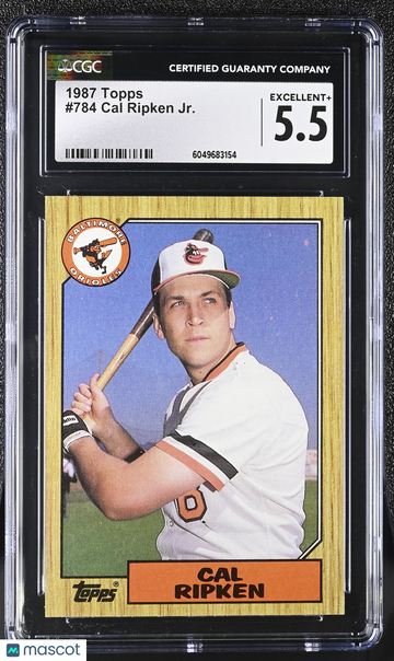 1987 Topps Cal Ripken Jr. #784 CGC 5.5