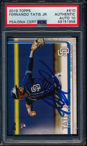 2019 Topps Fernando Tatis Jr. #410
