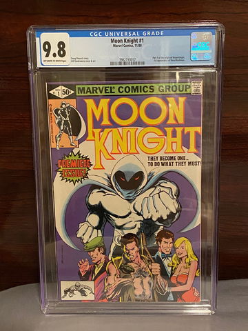 Moon Knight #1.   First Bushman!