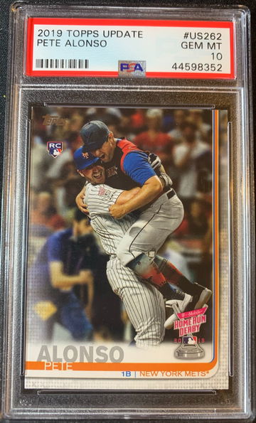 2019 topps update pete alonso psa 10