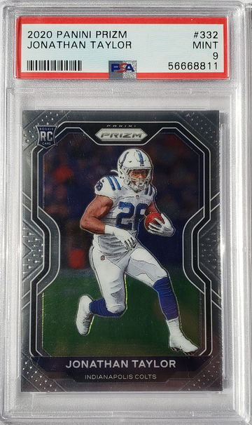 2020 Panini Prizm Jonathan Taylor PSA 9 #332