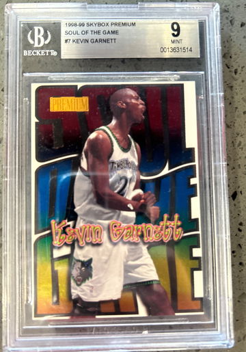 1998-99 Skybox Premium Kevin Garnett BGS 9