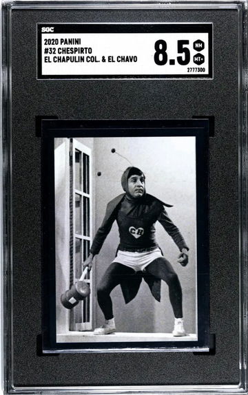 El Chapulin Colorado SGC 8.5 El Chavo Del Ocho #32 Chespirito 2020 Panini Sticker 