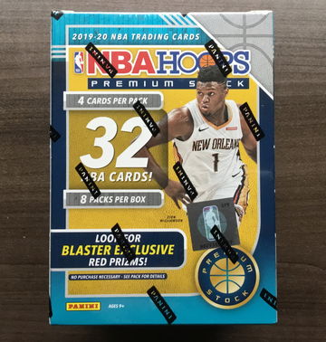 2019-2020 Panini NBA Hoops Premium Stock Blaster Box