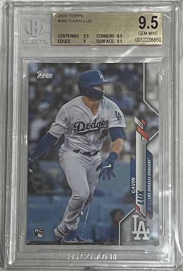 2020 Topps Series 1 Gavin Lux #292 BGS 9.5