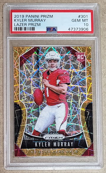 2019 Panini Prizm Kyler Murray Lazer RC PSA 10
