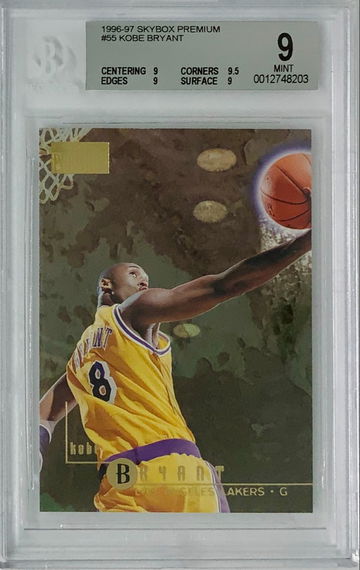 Kobe Bryant Skybox Premium 55 BGS 9 Mint 