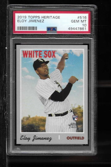 2019 TOPPS HERITAGE LOY JIMENEZ PSA 10