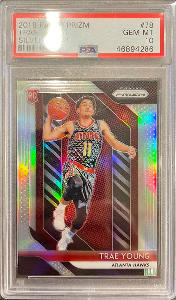 2019 Prizm Trae Young Silver Prizm