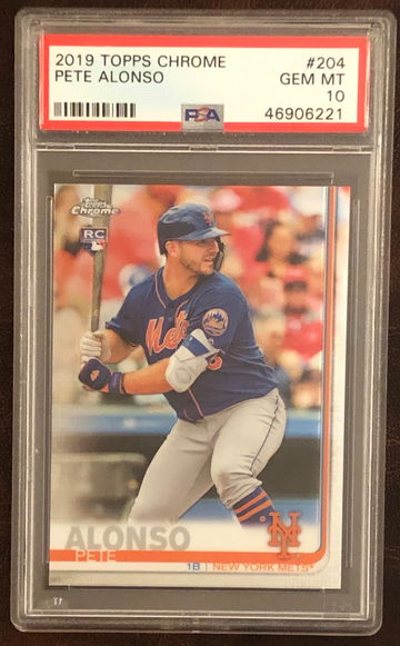 Pete Alonso 2019 Topps Chrome Rookie #204