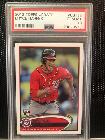 2012 topps update Bryce Harper rookie