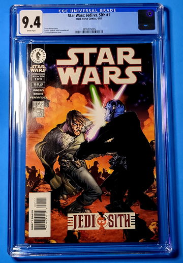 Star Wars: Jedi vs. Sith #1 CGC 9.4 NM