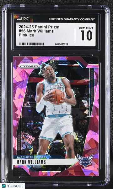 2024-25 Panini Prizm Mark Williams #56 Pink Ice CGC 10