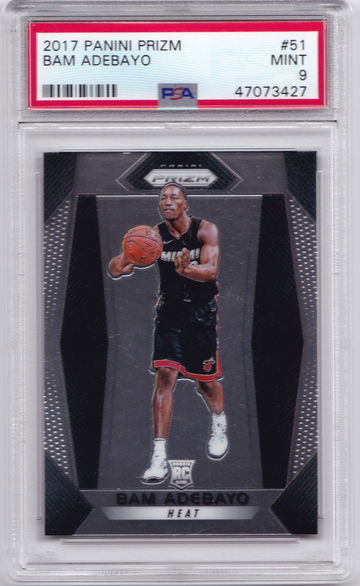 Bam Adebayo 2017 Prizm RC PSA 9