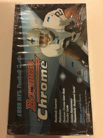 1998 Bowman Chrome Football 🏈 Hobby Box