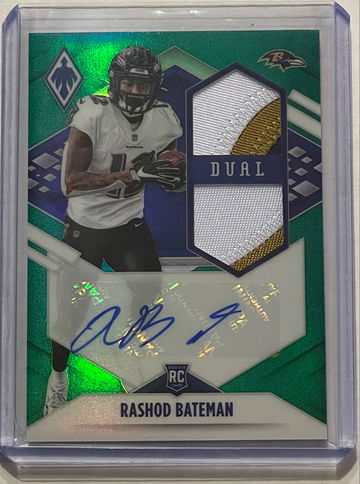 2021 Phoenix Rashod Bateman RPS Dual Patch 05/10