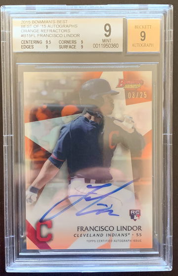 Francisco Lindo Bowman Best RC 3/25 RC Auto  Orange