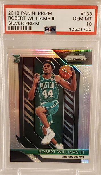 2018-19 Prizm Robert Williams III Silver Prizm RC PSA 10