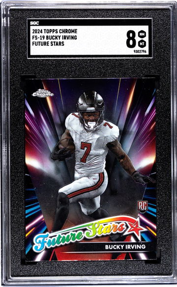 2024 Topps Chrome #FS-19 Bucky Irving Future Stars SGC 8