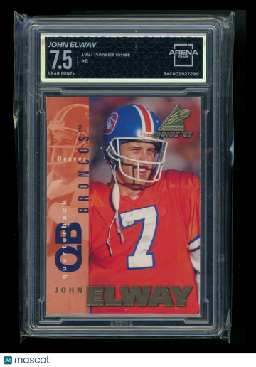 1997 Pinnacle Inside John Elway #8 Arena Club