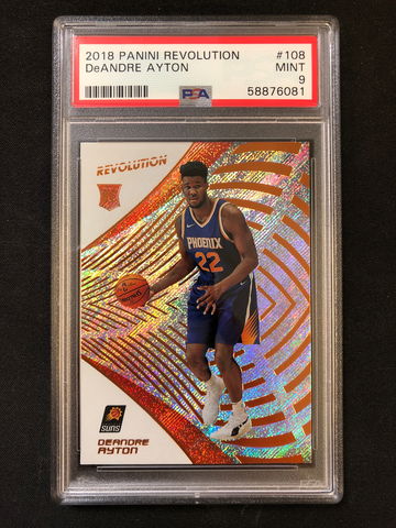 2018 Panini Revolution - DeAndre Ayton - Rookie PSA 9 Mint