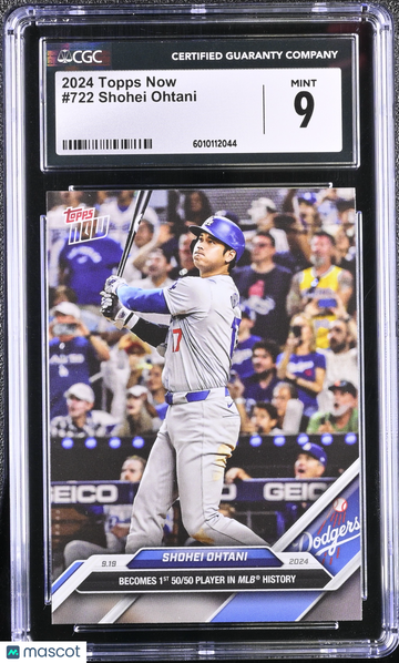 2024 Topps Now Shohei Ohtani #722 CGC 9