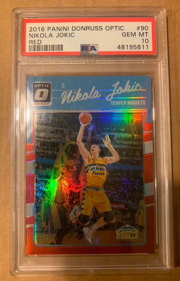 2016 optic nikola Jokic red 99/99