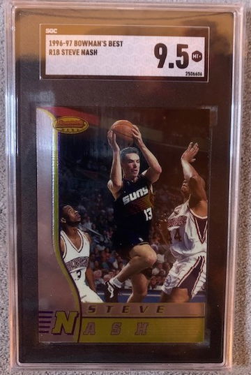 Steve Nash 1996 Bowmans Best