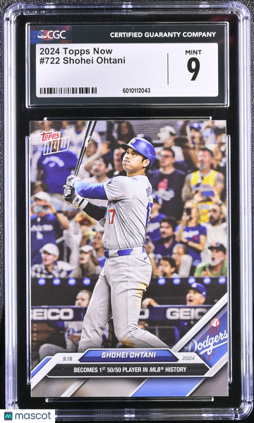 2024 Topps Now Shohei Ohtani #722 CGC 9