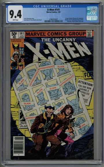 Uncanny X-Men 141 CGC 9.4 Days of Future Past