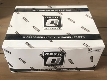 2020 Optic Football Sealed Cello Fat Pack Box