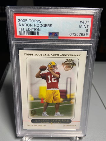 2005 Topps Aaron Rodgers 1st Edition 
