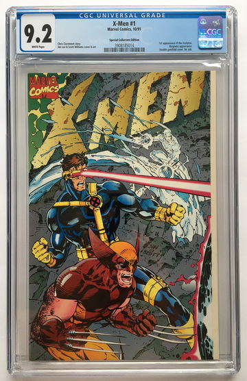 FREE SHIPPING; X-MEN #1 DELUXE GATEFOLD EDITION CGC 9.2