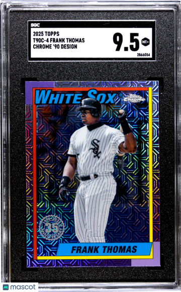 2025 Topps Frank Thomas #T90C-4 Chrome '90 SGC 9.5